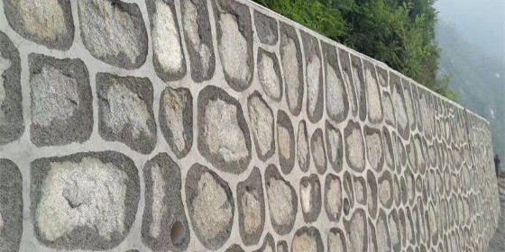 坡面防护设计-浆砌片石