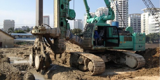 上海强劲地基CSM工法施工型钢